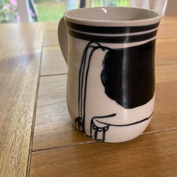 Karen Donleavy Cow Coffee Cup Mug Signed KD - Picture 2 of 4